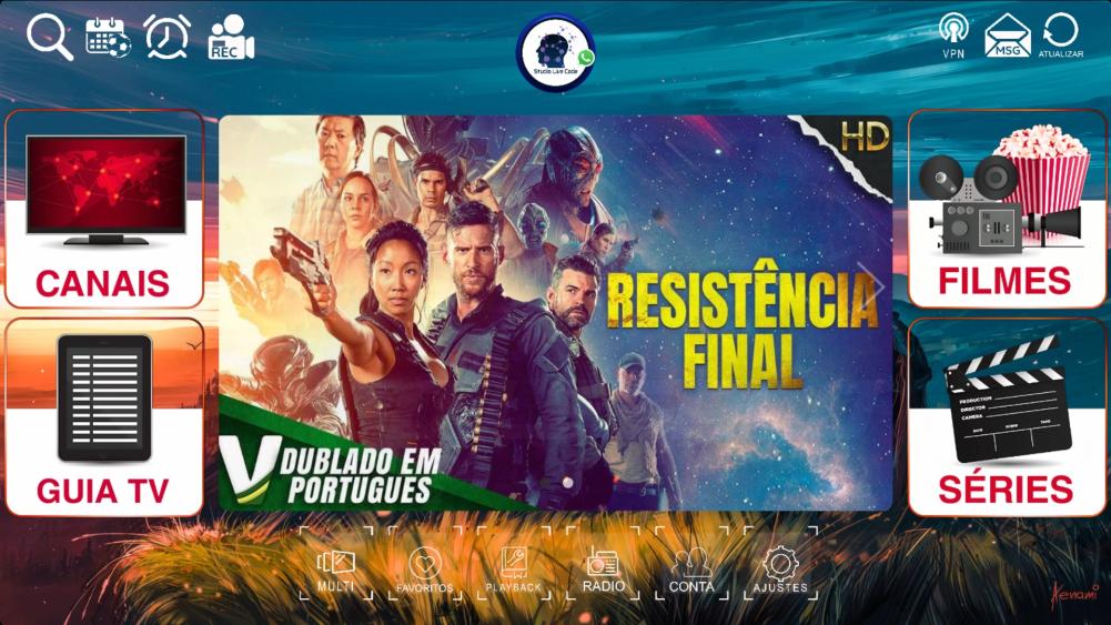 XC 8 temas com banner XC 8 temas com banner